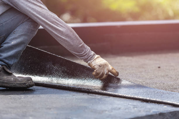 Professional Interior Drainage System technician working in Newark, NY